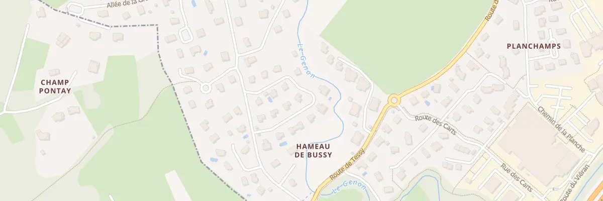 Plan du 789 Rue de la Grande Ferme à Annecy