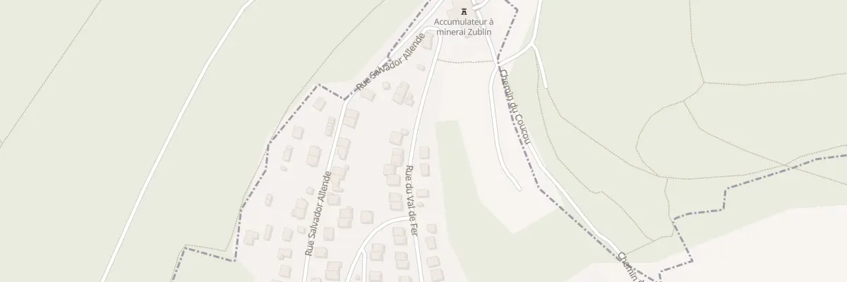 Plan du 88 Rue du Val de Fer à Neuves-Maisons