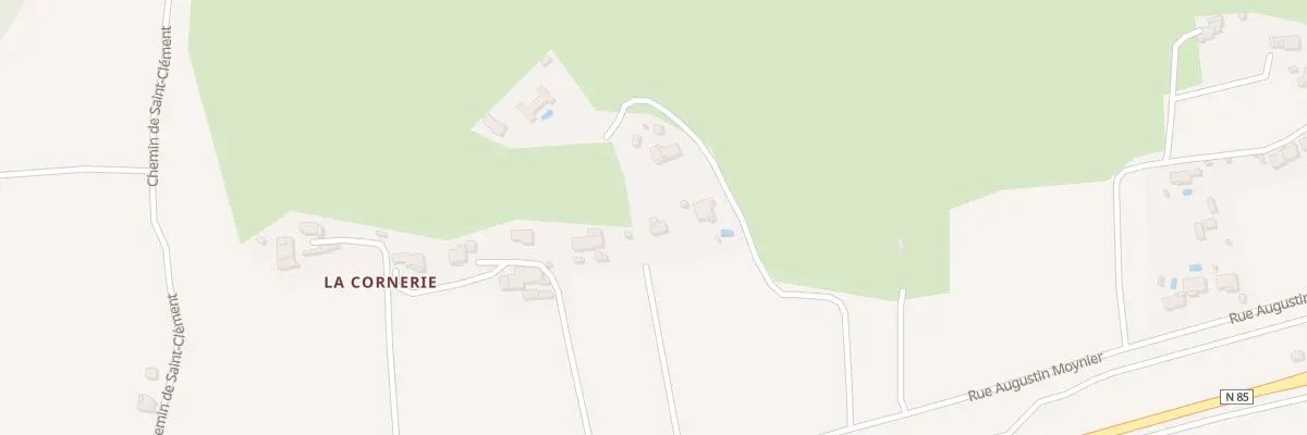 Plan du 5010 La Cornerie à Mallemoisson