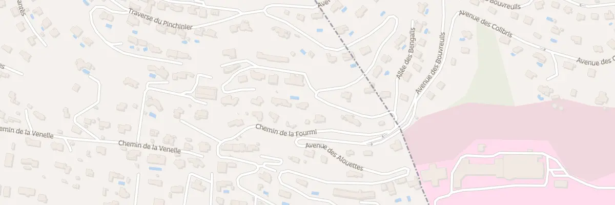 Plan du 1B Av du Pinchinier à Carqueiranne
