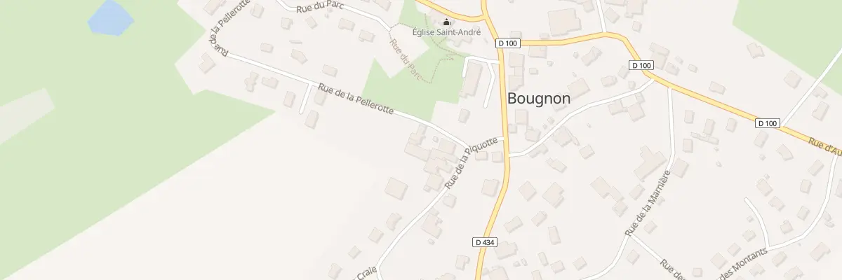 Plan du 16 Rue de la Pellerotte à Bougnon