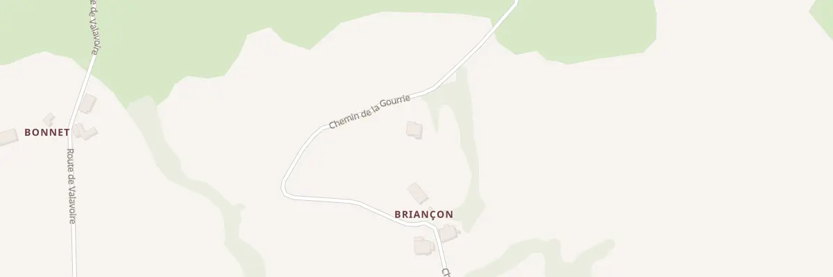 Plan du 274 Che de la Gourrie à Authon