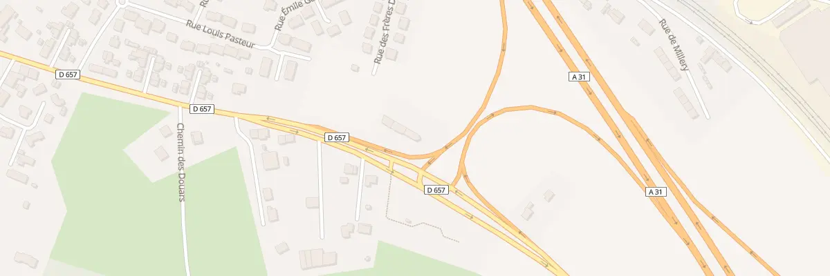 Plan du 119 Rte Nationale 57 à Belleville