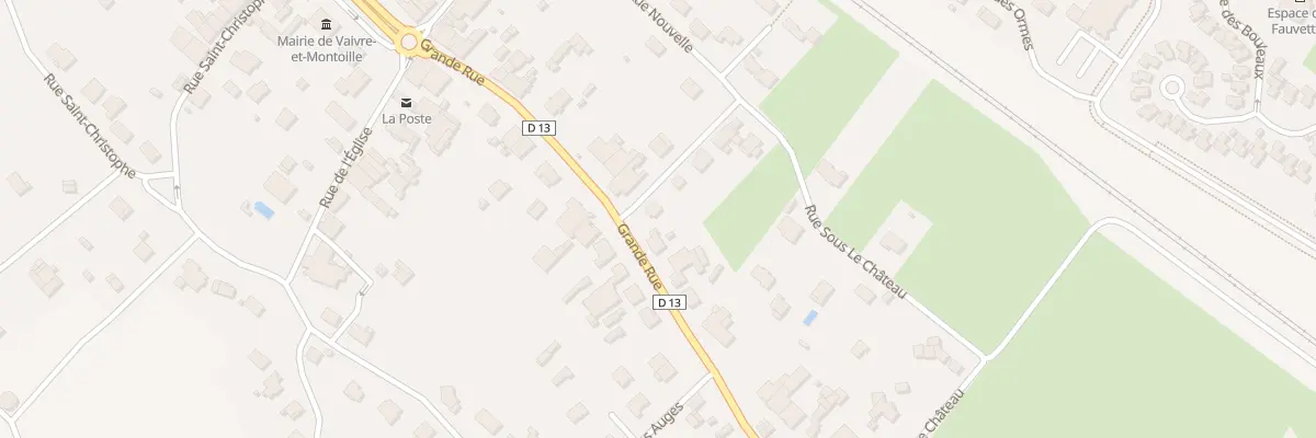 Plan du 2 Rue Nouvelle à Vaivre-et-Montoille