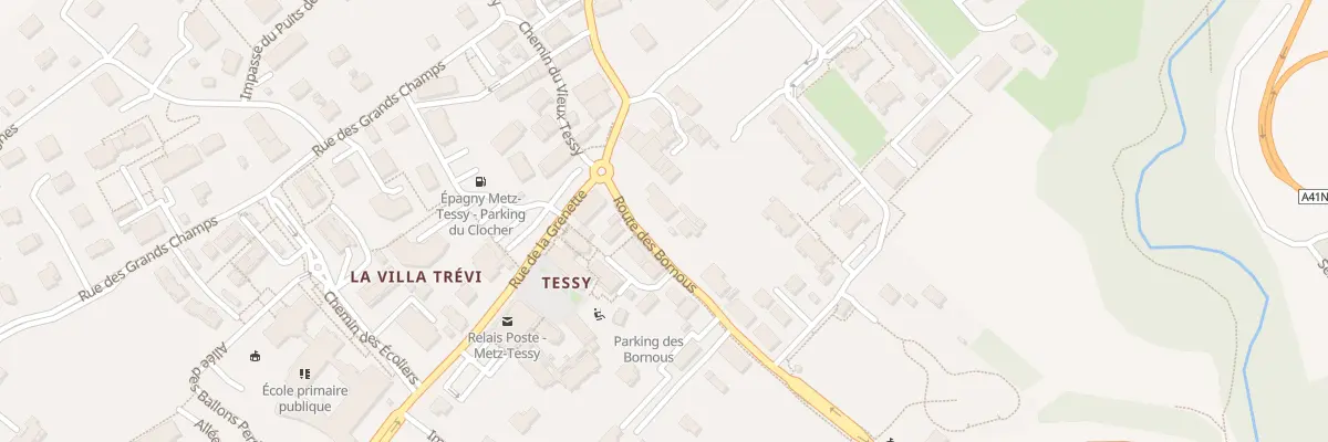 Plan du 3 Rte des Bornous à Epagny Metz-Tessy
