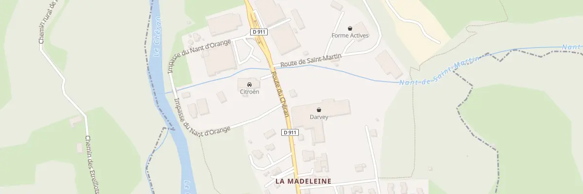 Plan du 5053 La Madeleine à Lescheraines