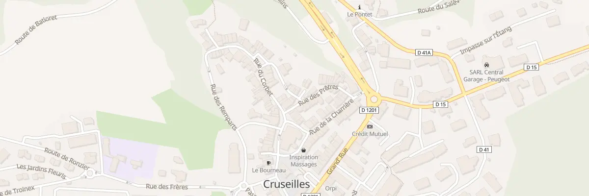 Plan du 19 Rue des Prêtres à Cruseilles