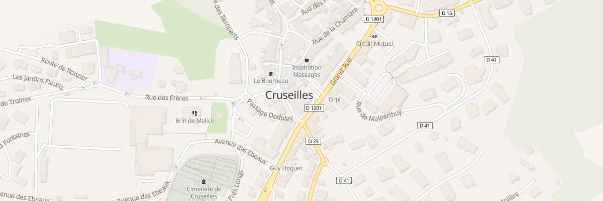 Plan du 46 Pl de la Mairie à Cruseilles