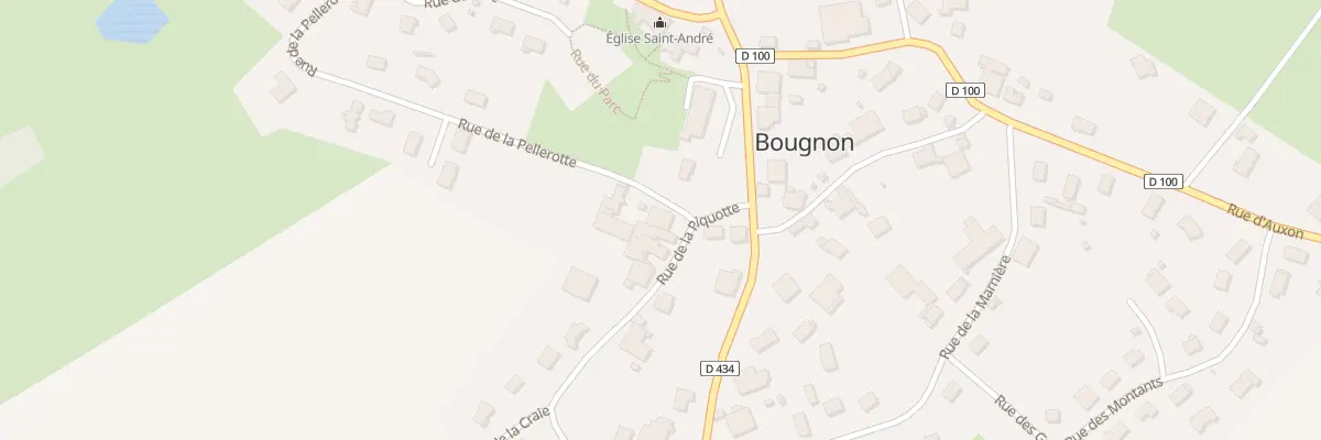 Plan du 2 Rue de la Piquotte à Bougnon