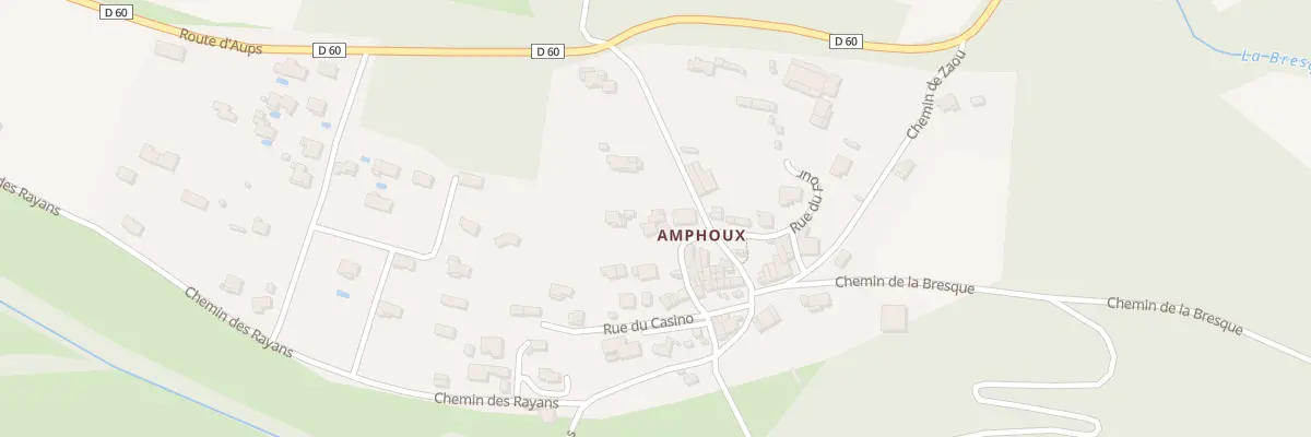 Plan du 5021 Amphoux à Fox-Amphoux