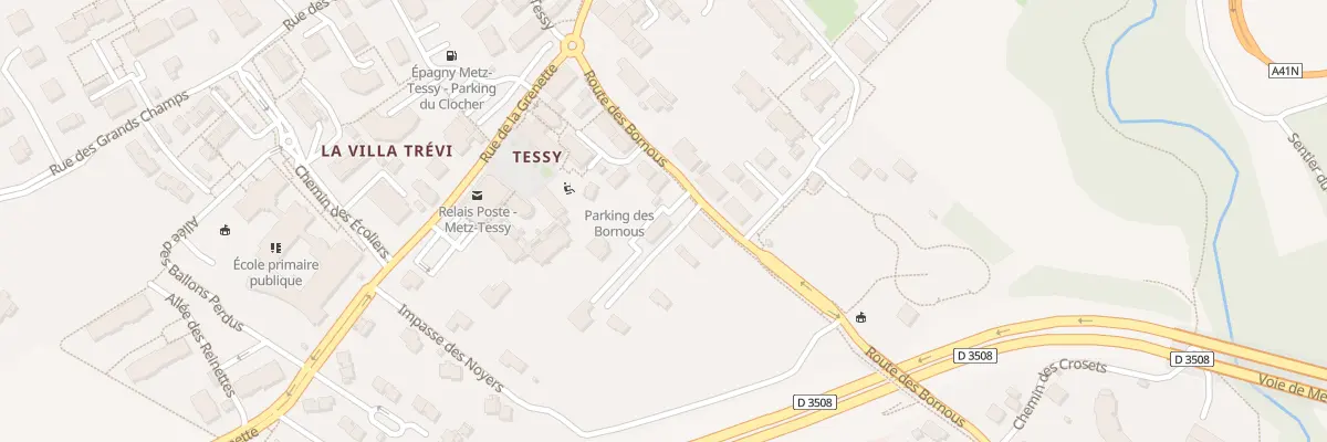 Plan du 32 Rte des Bornous à Epagny Metz-Tessy
