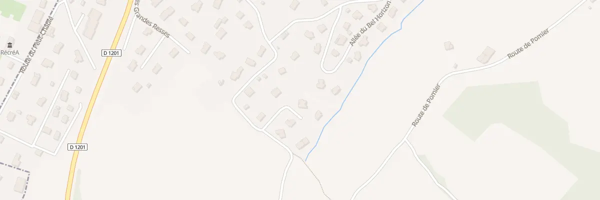 Plan du 425 Che des Crêts à Beaumont