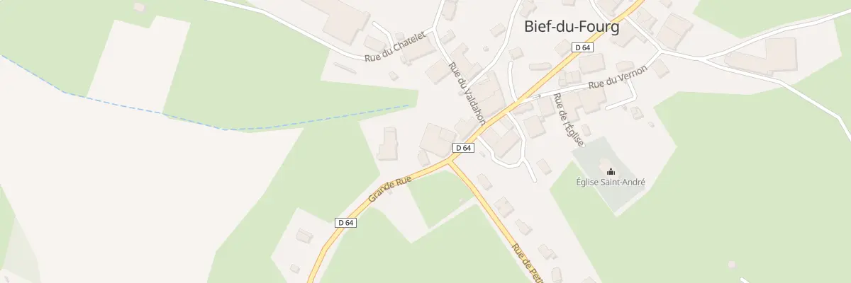 Plan du 7 Grande Rue à Bief-du-Fourg