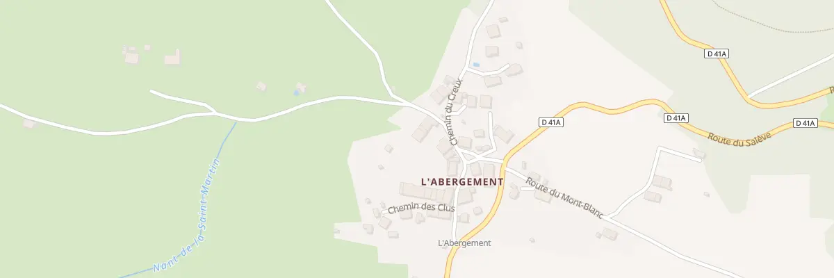 Plan du 15 Che du Creux à Cruseilles