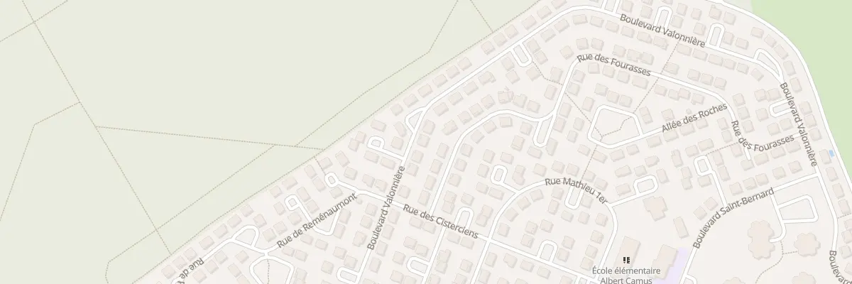 Plan du 56 Bd Valonnière à Villers-lès-Nancy