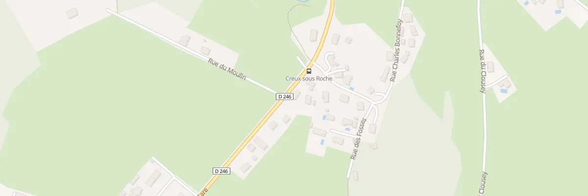Plan du 7 Av de la Gare à Saône