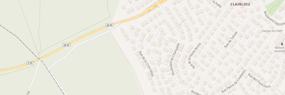 Plan du 11 Rue de la Crx Mitta à Villers-lès-Nancy