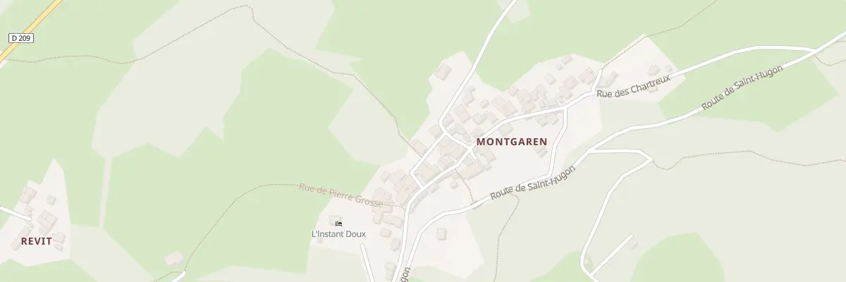 Plan du 67 Che du Pré Verdant à La Chapelle-du-Bard