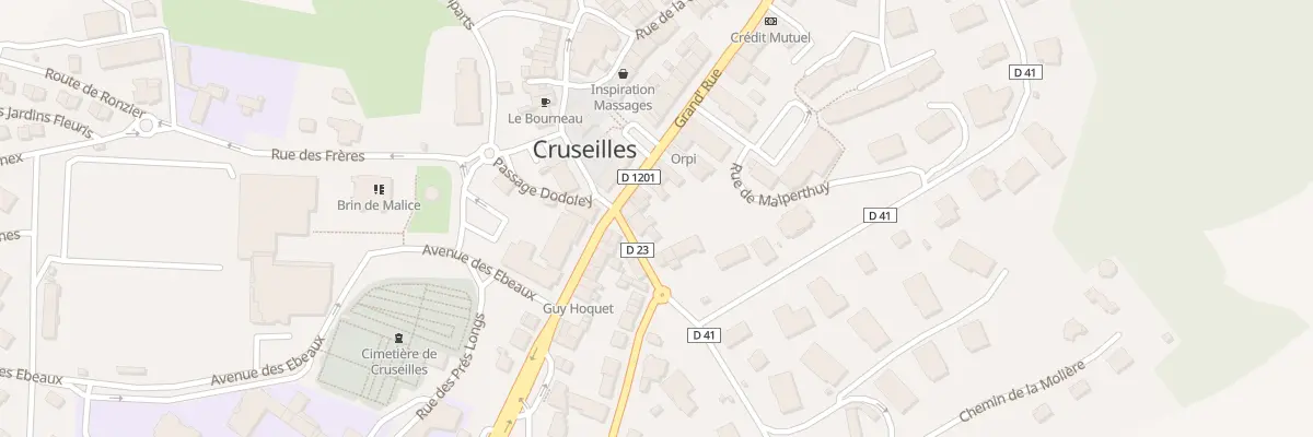 Plan du 17 Rte du Suet à Cruseilles