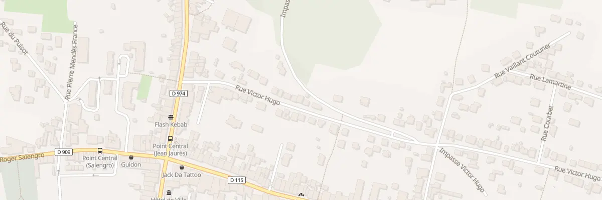 Plan du 29 Rue Victor Hugo à Neuves-Maisons