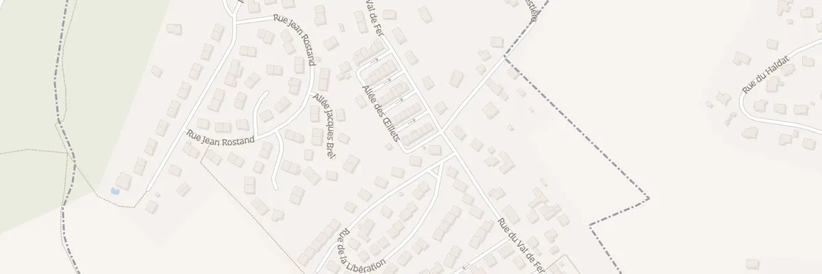 Plan du 5 All des Mimosas à Neuves-Maisons