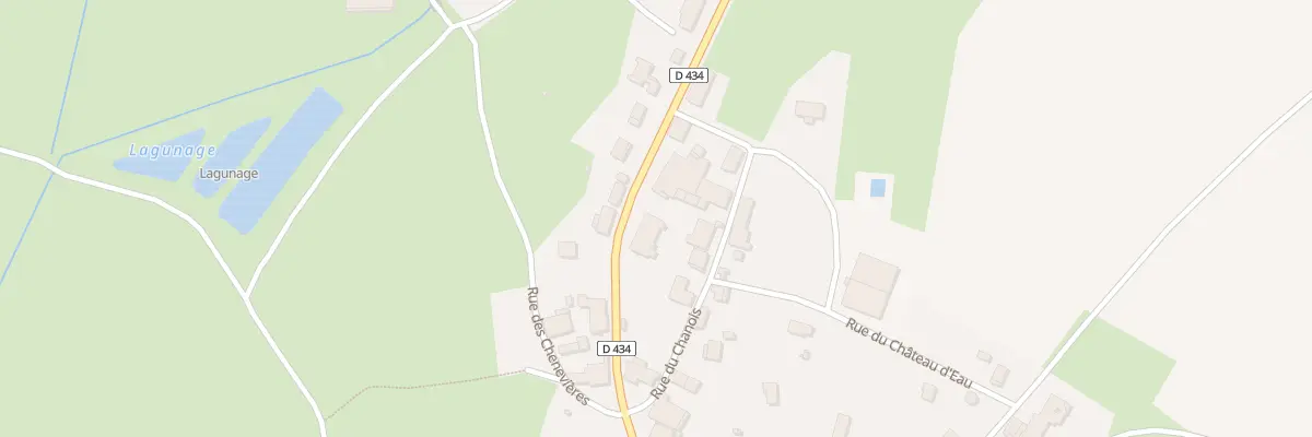 Plan du 34 Grande Rue à Bougnon