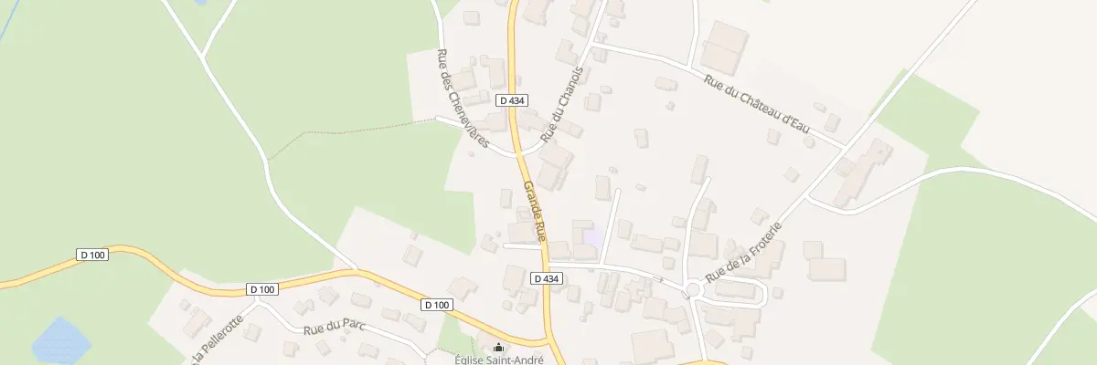 Plan du 28 Grande Rue à Bougnon