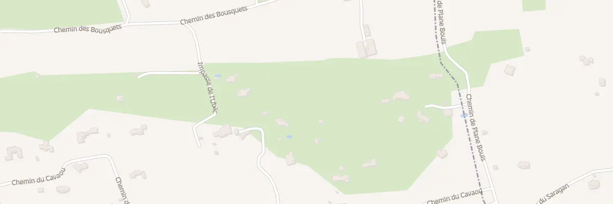 Plan du 228 Imp des Lotus à Forcalqueiret