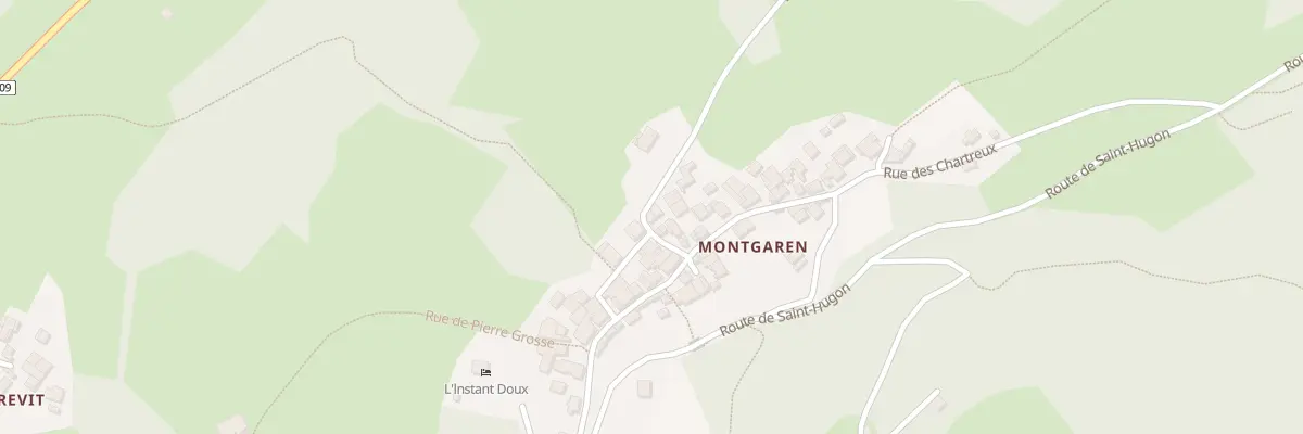 Plan du 52 Rue du Pont de Bens à La Chapelle-du-Bard