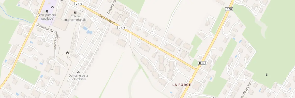 Plan du 374 Che Neuf à Neydens