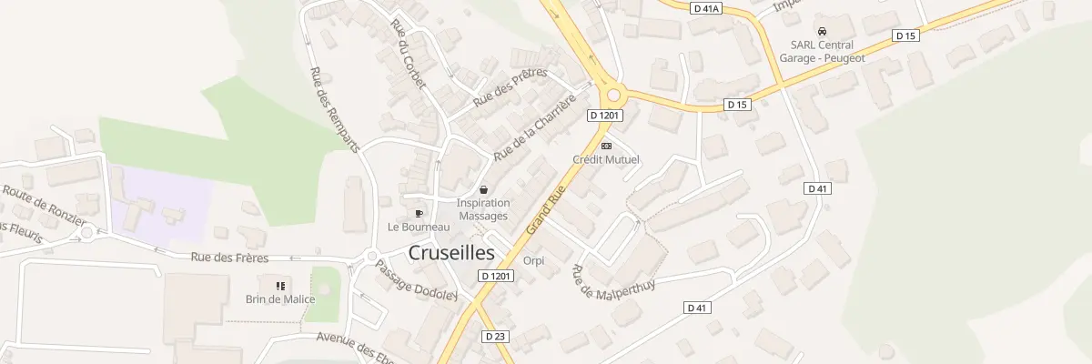 Plan du 203 Gr Grande Rue à Cruseilles