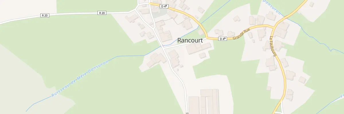 Plan du 161 Rue de l’Atre à Rancourt