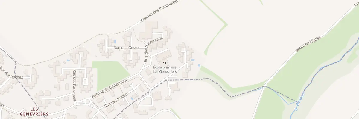 Plan du 189 Rue des Mesanges à Sauverny