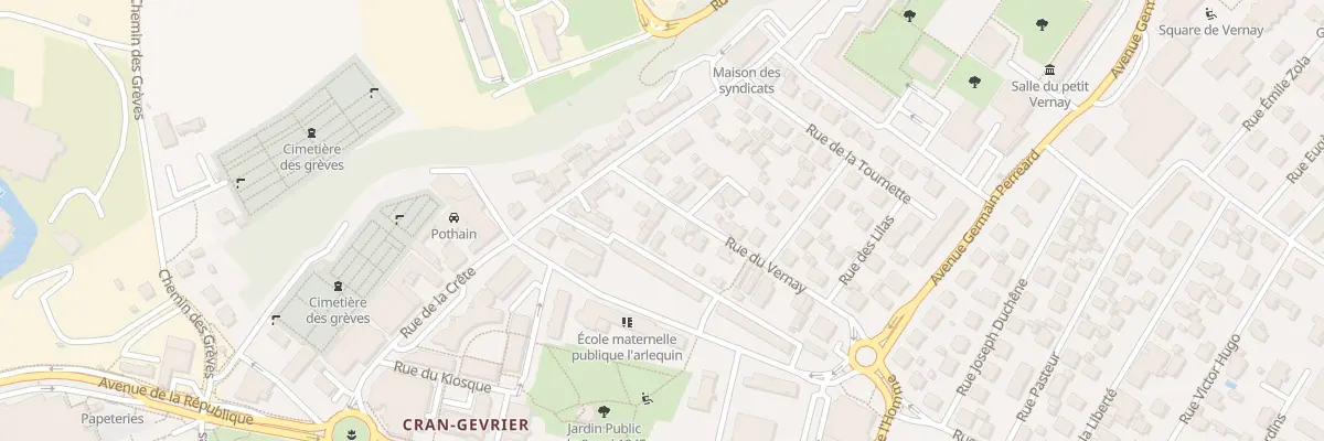 Plan du 37 Rue du Vernay à Annecy
