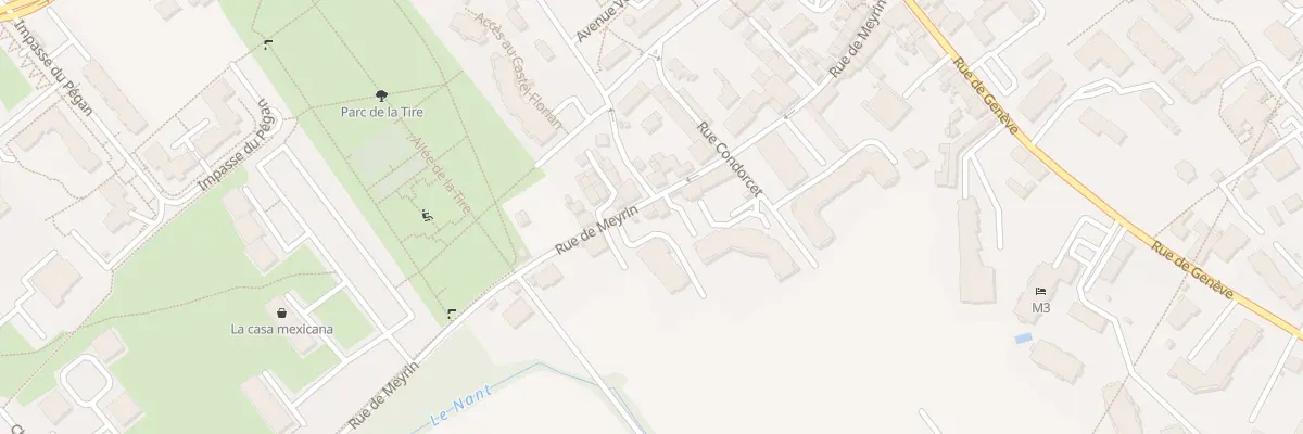 Plan du 43 Rue de Meyrin à Ferney-Voltaire