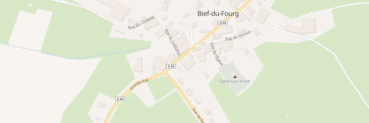 Plan du 2 Grande Rue à Bief-du-Fourg