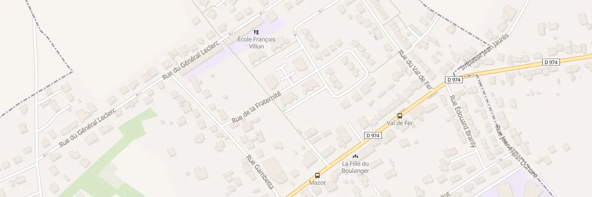 Plan du 223 Rue de la Liberté à Neuves-Maisons