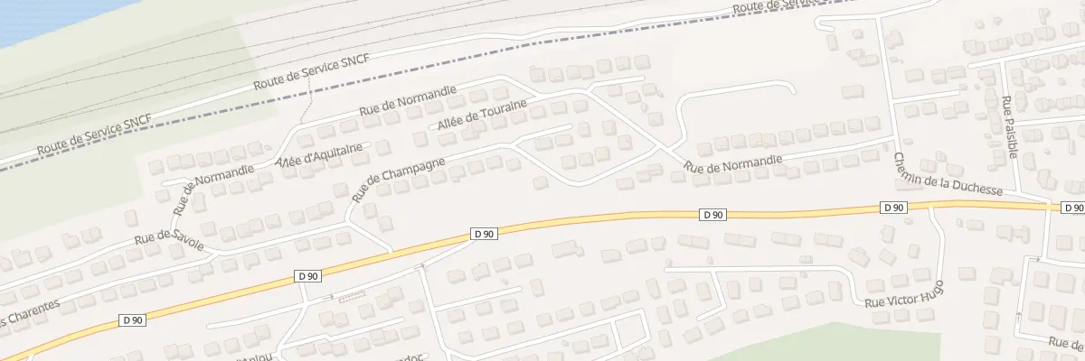 Plan du 7 Rue de Champagne à Frouard