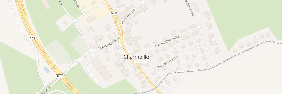 Plan du 1C Rue des Charmilles à Charmoille