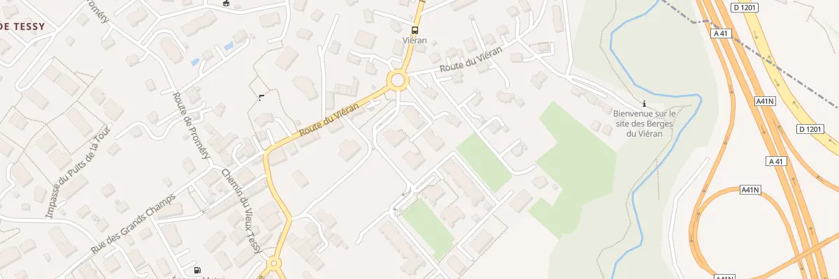 Plan du 82 Rue des Genottes à Epagny Metz-Tessy
