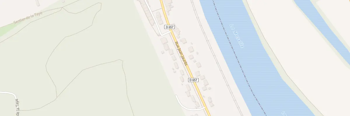 Plan du 90 Rue Jean Jaurés à Marbache