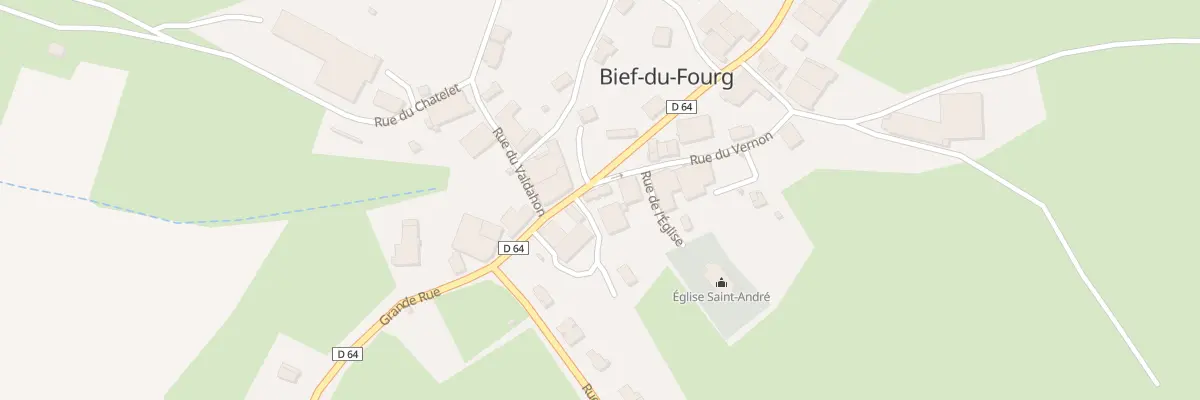 Plan du 6 Rue du Four à Bief-du-Fourg
