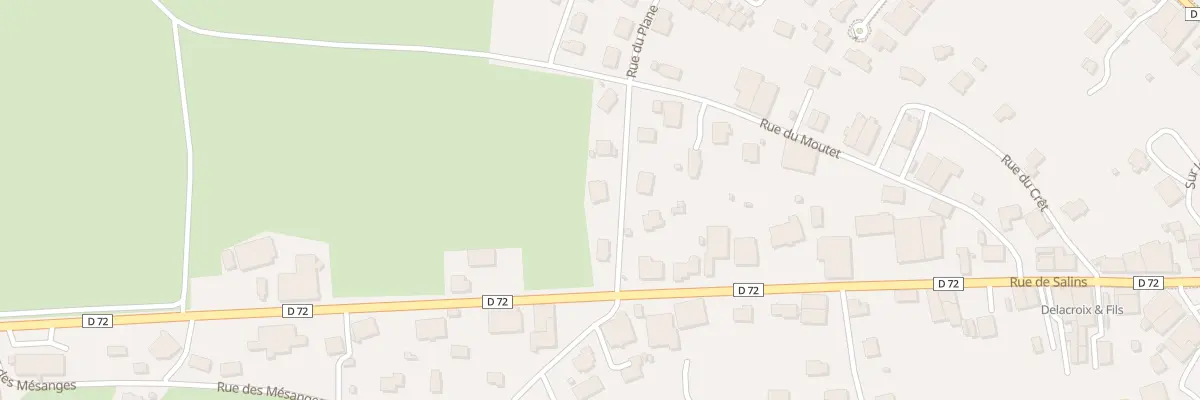 Plan du 4 Rue du Plane à Levier