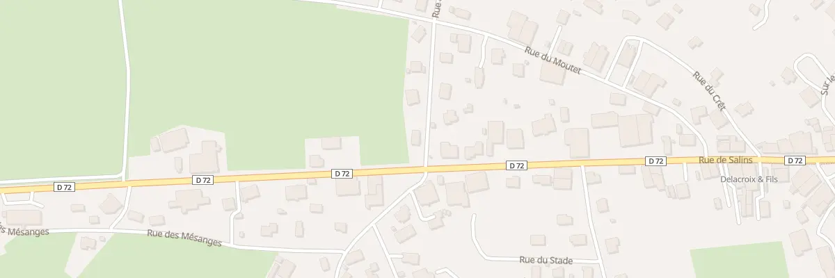 Plan du 2 Rue du Plane à Levier