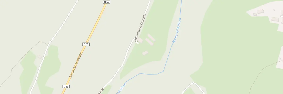 Plan du 5187 Le Martinet au Châtelard