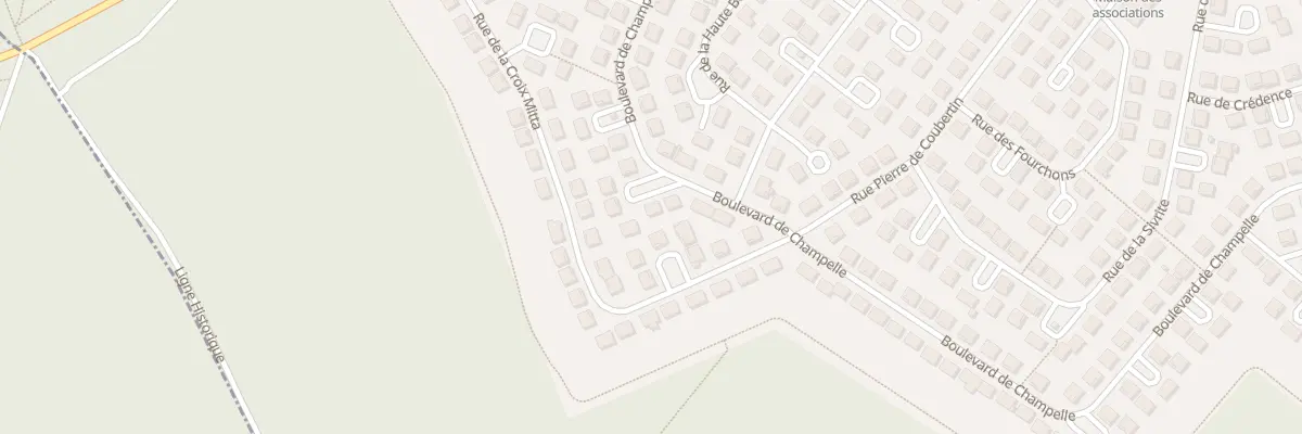 Plan du 40 Bd de Champelle à Villers-lès-Nancy