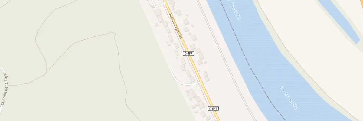 Plan du 82 Rue Jean Jaurés à Marbache