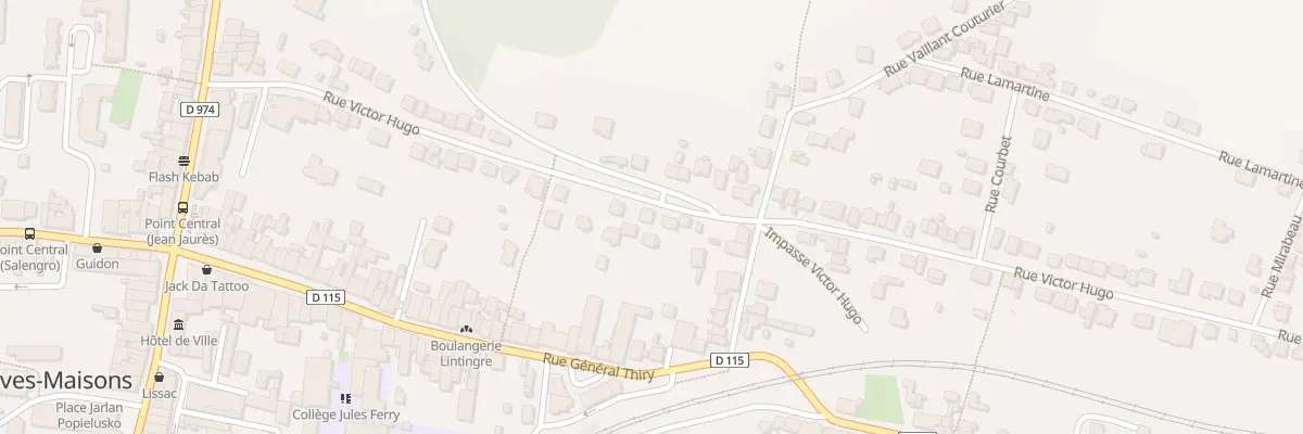 Plan du 42 Rue Victor Hugo à Neuves-Maisons