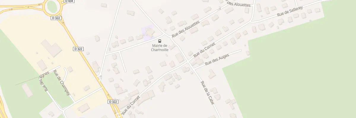 Plan du 15 Rue du Cornet à Charmoille