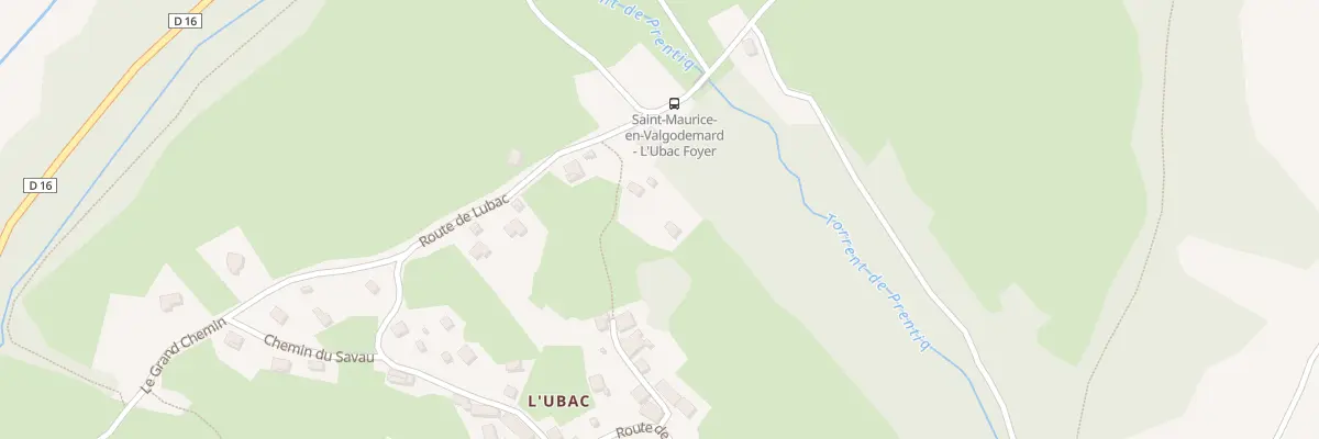 Plan du 69 Che de Pramoutier à Saint-Maurice-en-Valgodemard